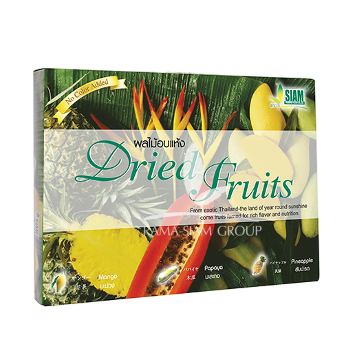 DRIED MANGO – PAPAYA – PINEAPPLE (250G)