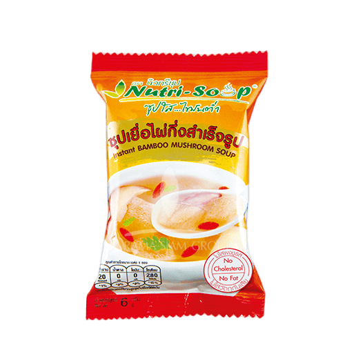 INSTANT BAMBOO MUSHROOM SOUP