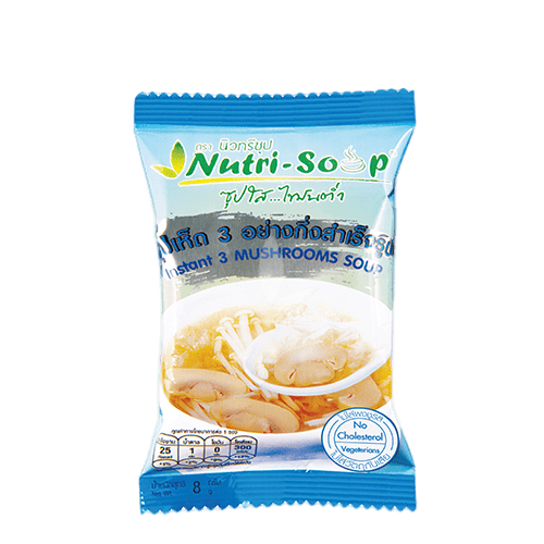 INSTANT 3 MUSHROOMS SOUP